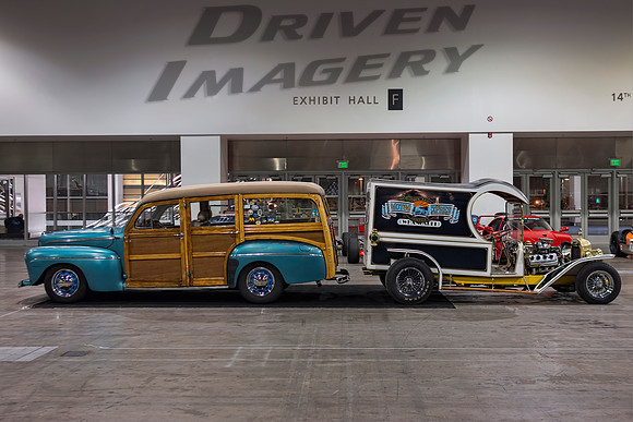 1946 Ford Woody & 1924 Daimler C Cab - Philip Marks - 3