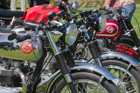 1962 BSA A10 Rocker Gold Star and 1961 BSA Gold Star Clubman