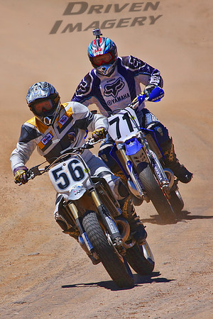 56 Chuck Lee - 2000 Honda CR 250R & 71 Mark Miller - 2005 Yamaha YZ 250