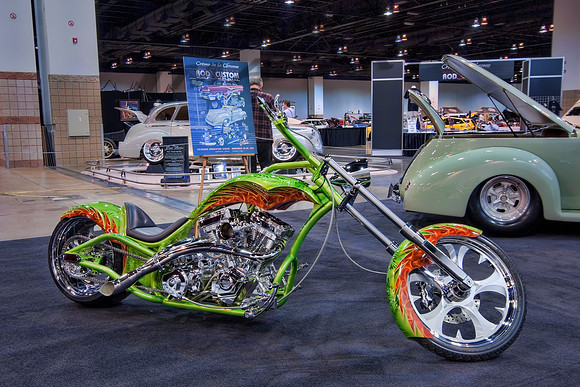 Dan Ranney's Custom Chopper - Side