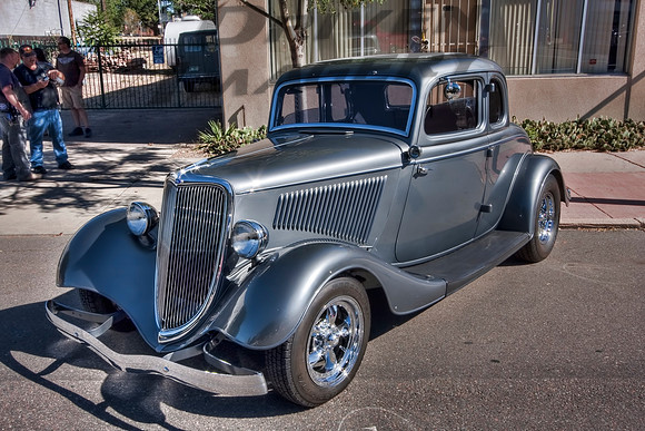 1934 Ford Coupe - Gun Metal Gray - Front