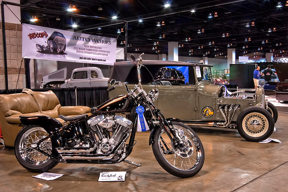 Custom Bike & 1929 Ford - RGoods Auto Works