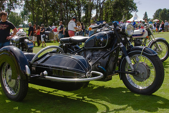 BMW Motorcycle with Steil Sidecar
