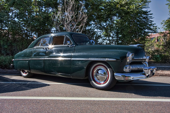 1950 Mercury 4 Door Sedan - Green - 2