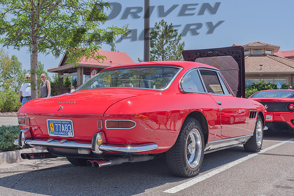 1966 Ferrari 330 GT 2 2 - Red - Rear