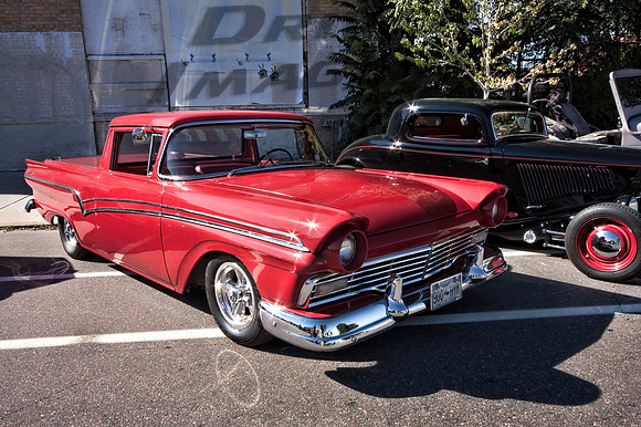 1957 Ford Ranchero Pickup - Red