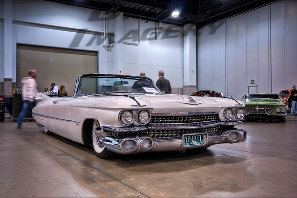 1959 Cadillac Coupe de Ville Custom Convertible - Front