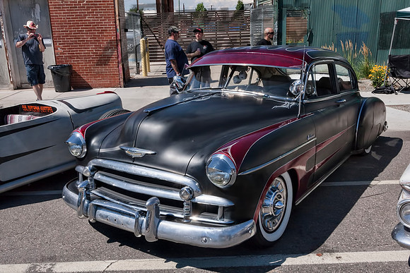 1950 Chevrolet Sedan - Black & Red - 1