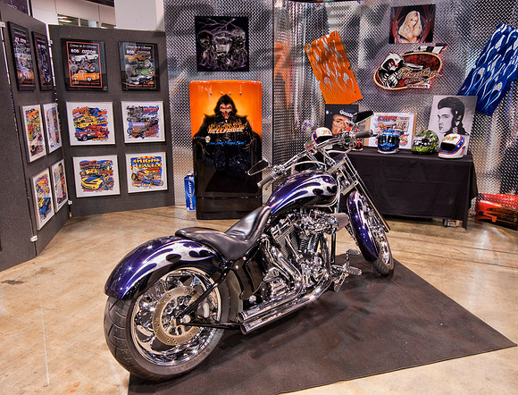 Don Williams - Screaming Eagle 103 Bike - Dale Moore Artist