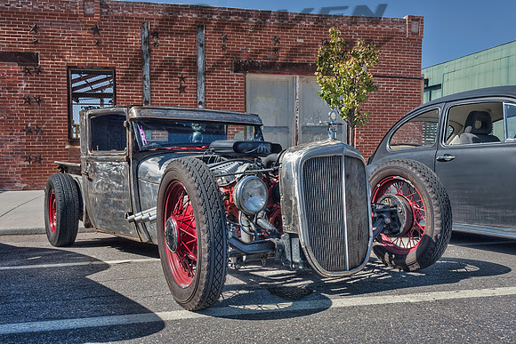1929 Ford Model A Ratty Pickup - 1