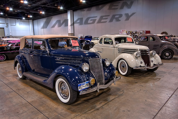1936 Ford V8 Convertible Sedan - Restored