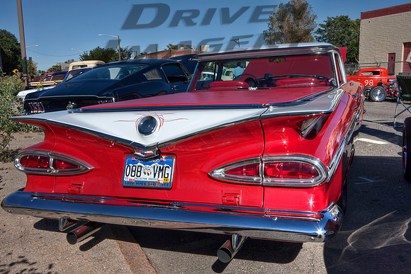 1958 Chevrolet El Camino - Rear - Red