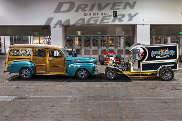 1946 Ford Woody & 1924 Daimler C Cab - Philip Marks - 6