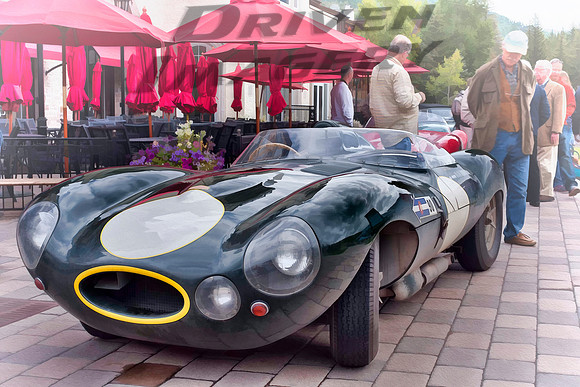 90 - 1955 Jaguar D-Type - Front