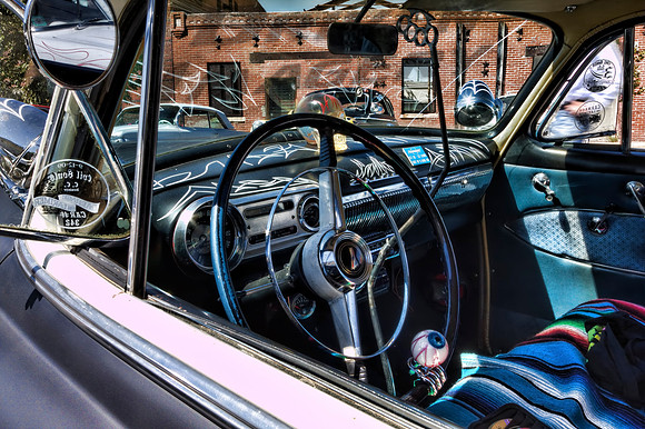 1954 Chevy - Car 166 - Interior