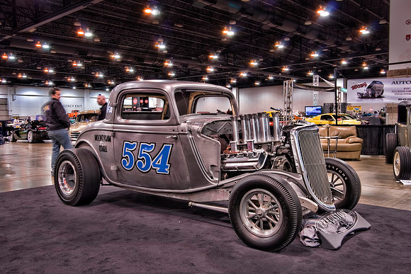 1934 Ford 3-Window Coupe - Precision Designs - Side