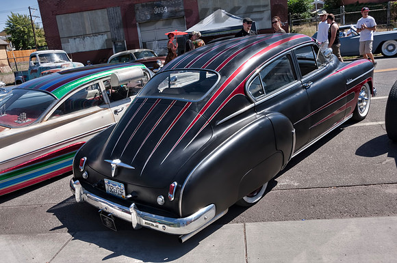 1950 Chevrolet Sedan - Black & Red - 2