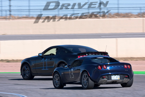 11 Phill Lorenzo - 2010 Ford Shelby Mustang Cobra &  13 Chad Geidel - 2005 Lotus Elise