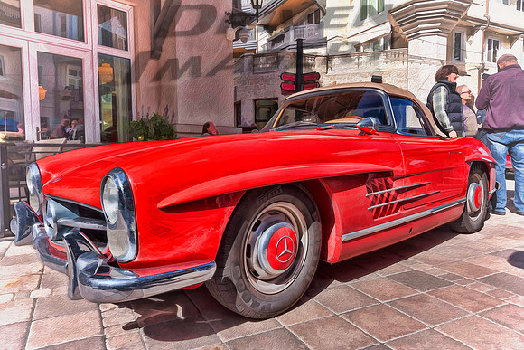 50 Barry Konier - 1961 Mercedes Benz 300SL Roadster - 1