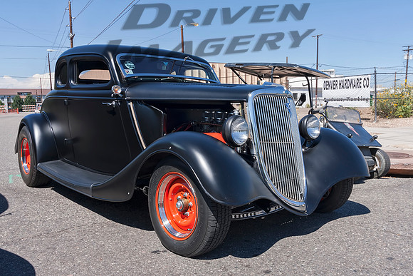 1934 Ford 5-Window Coupe - Black - 1