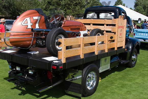 Classic Transporter Truck and Racer - Colorado 14ers