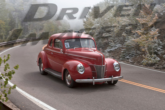 1940 Ford Coupe - Red - 1