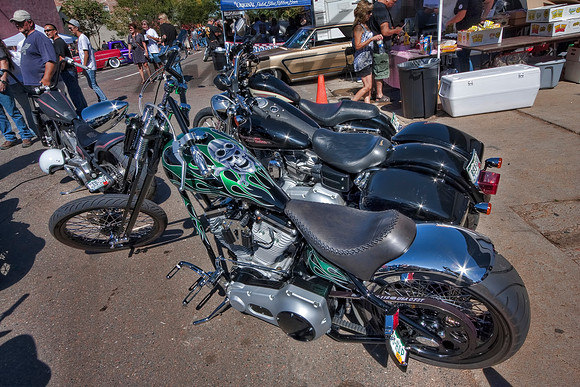 Green Flame & Jolly Roger Chopper