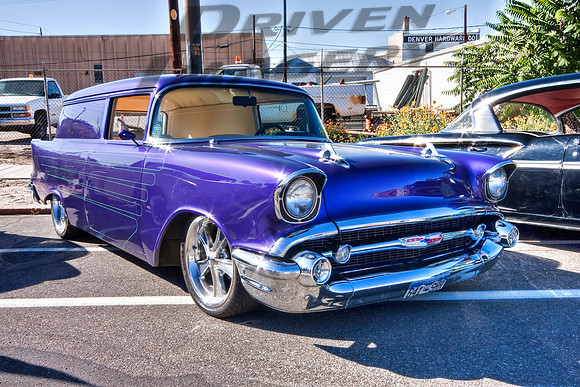 1957 Chevrolet Sedan Delivery - Purple