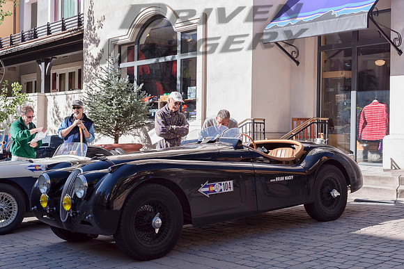 104 Brian Macey - 1954 Jaguar XK 120 SE Roadster - 1
