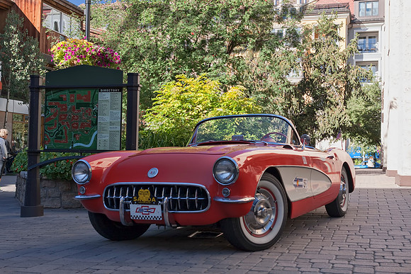 51 Martha Bachman - 1956 Chevrolet Corvette - 1