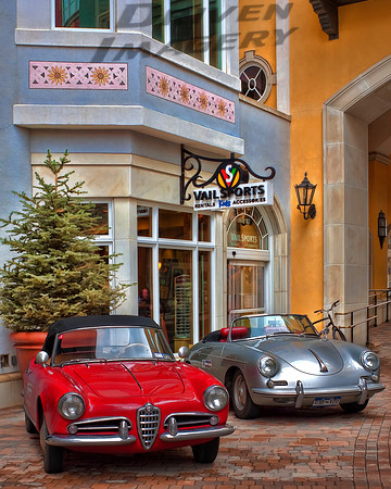 1956 Alfa Romeo Giulietta Spider & 1960 Porsche 1600S Roadster-356B