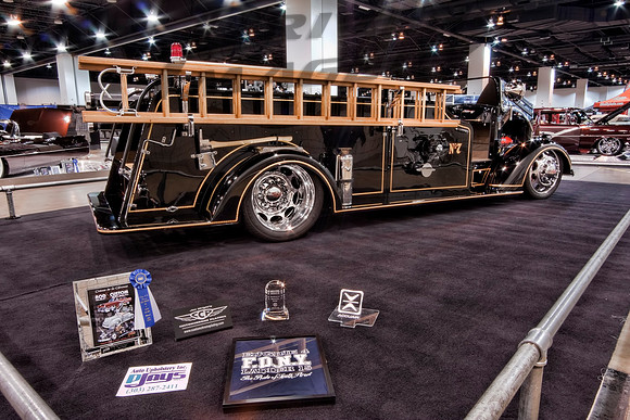 1944 Mack Fire Truck Side with Bling