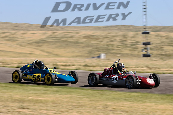 54 Steven Murphy - 1964 Bobsy Vanguard & 55 Berck Nash - 1969 Autodynamics MK-V - 1