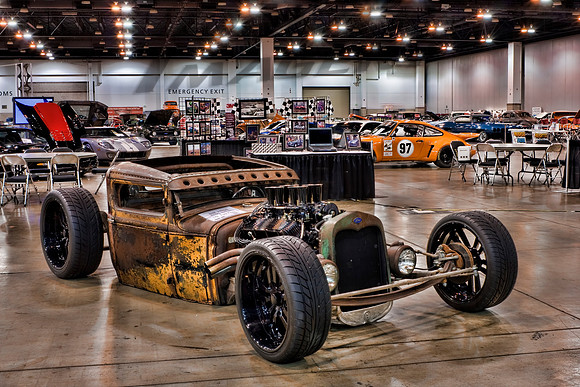 1931 Ford Model A Pickup - Rat Rod - Front Right Corner